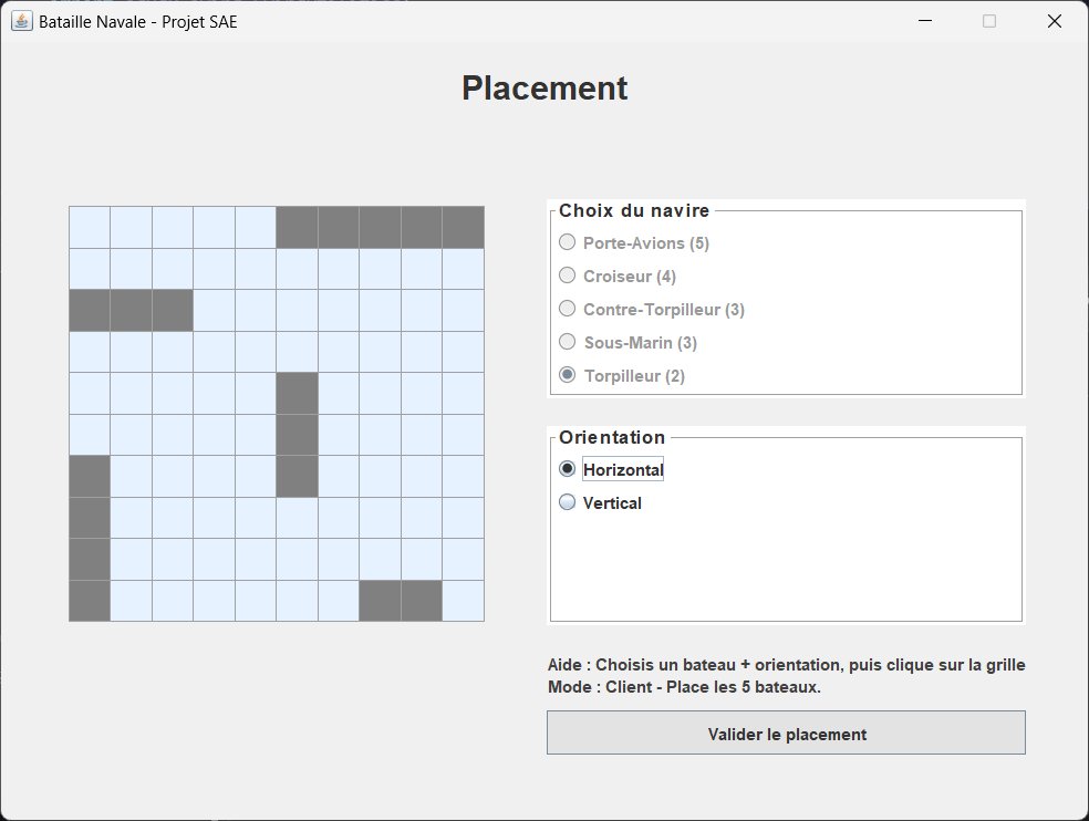 Jeu de bataille navale multijoueur en réseau - image 2